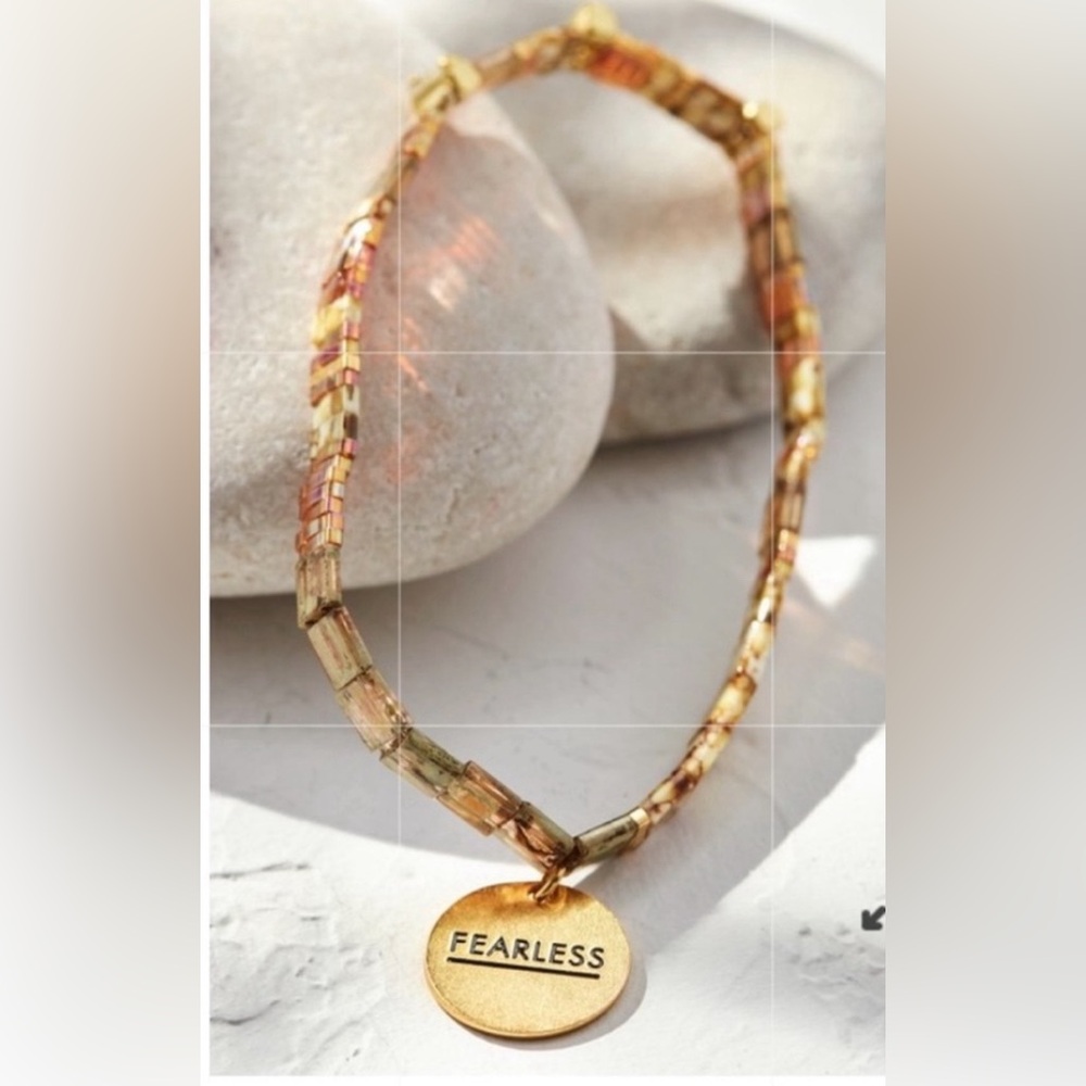 Soft surroundings good karma Miyuki charm bracelet